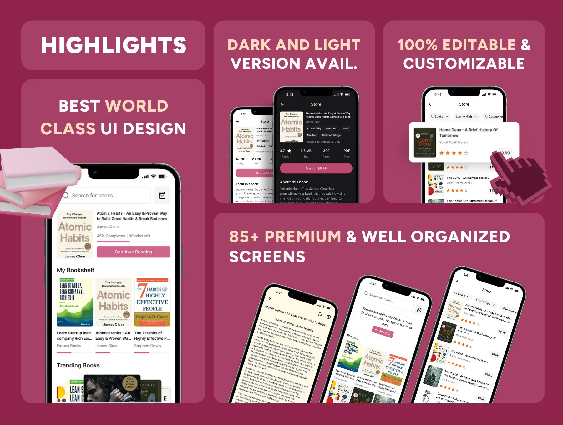 ebook-store-app-ui-kit