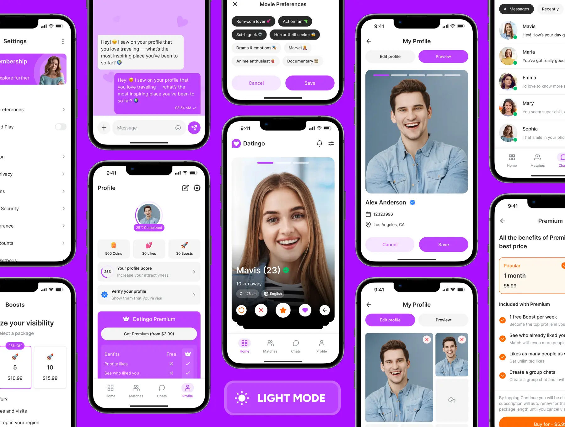Modern-Dating-App-UI-Kit
