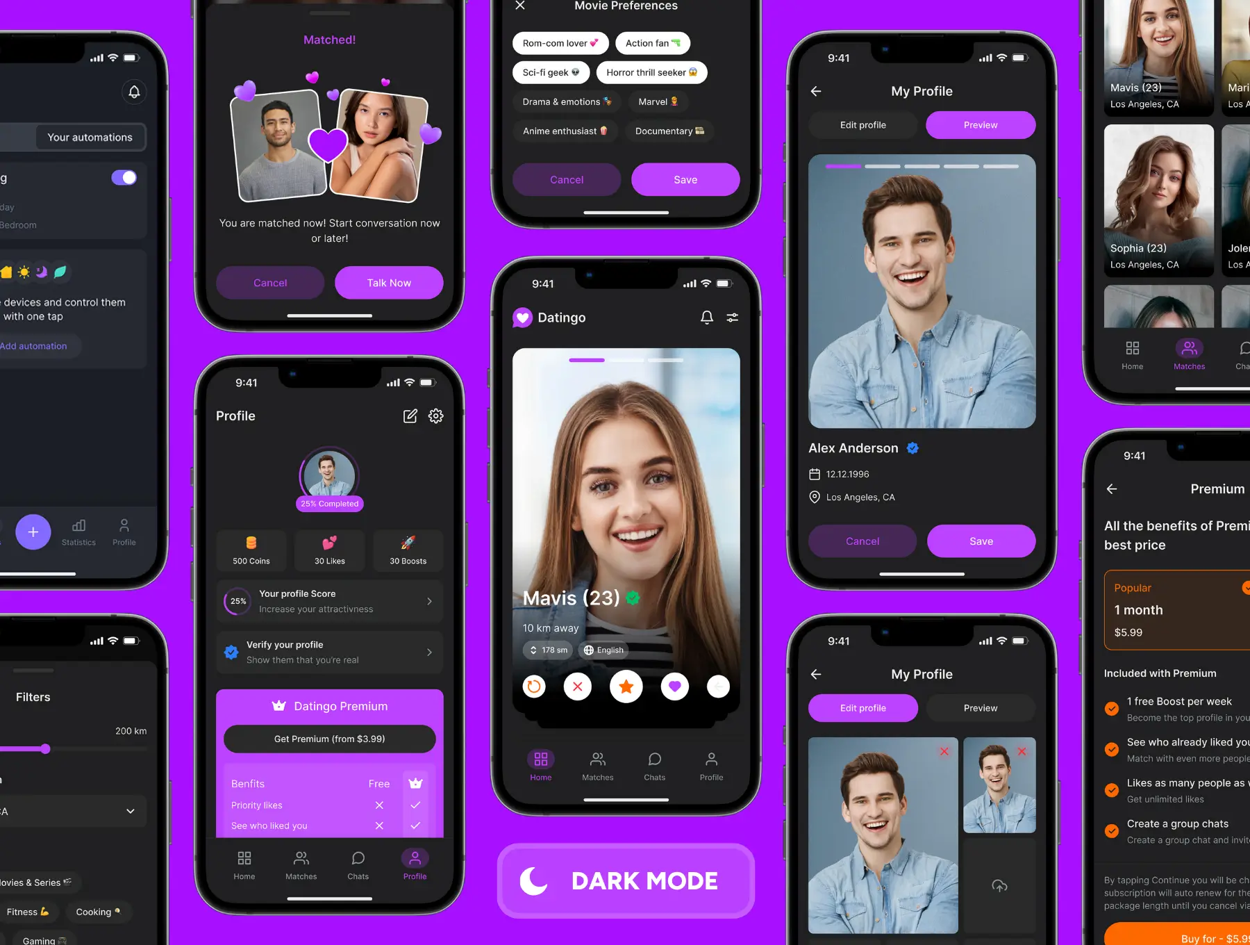 Modern-Dating-App-UI-Kit