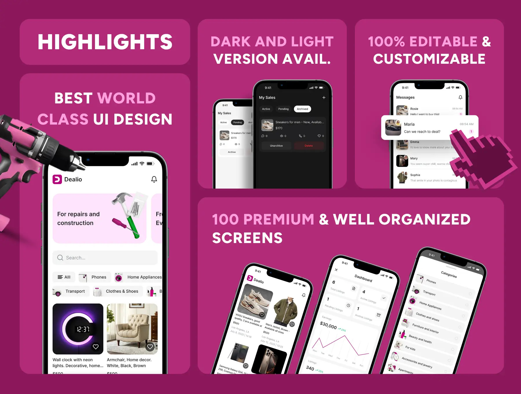 Buy-Selling-Marketplace-App-UI-Kit