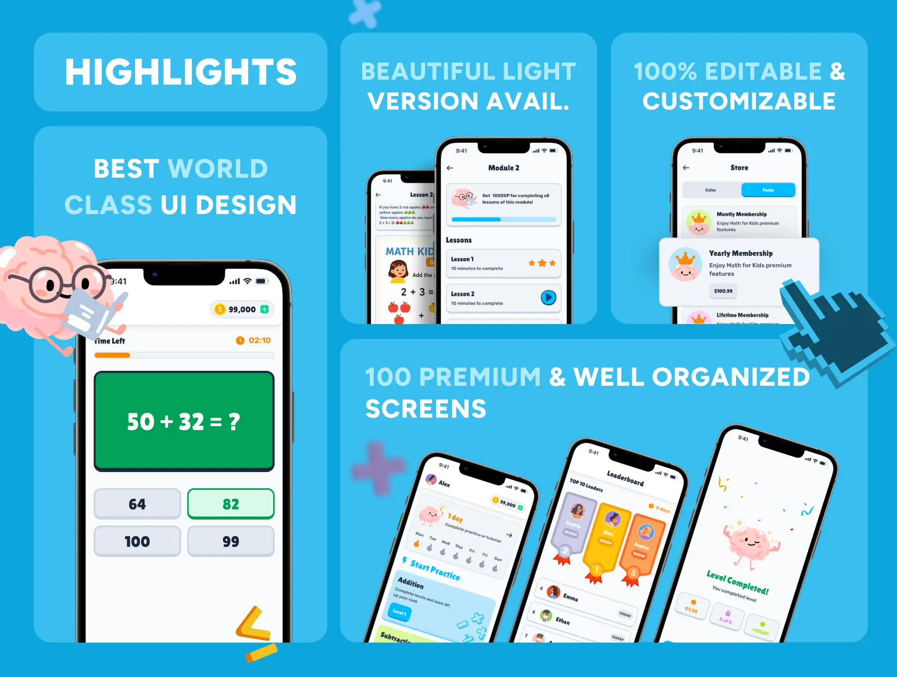 Math-Games-for-Kids-App-UI-Kit
