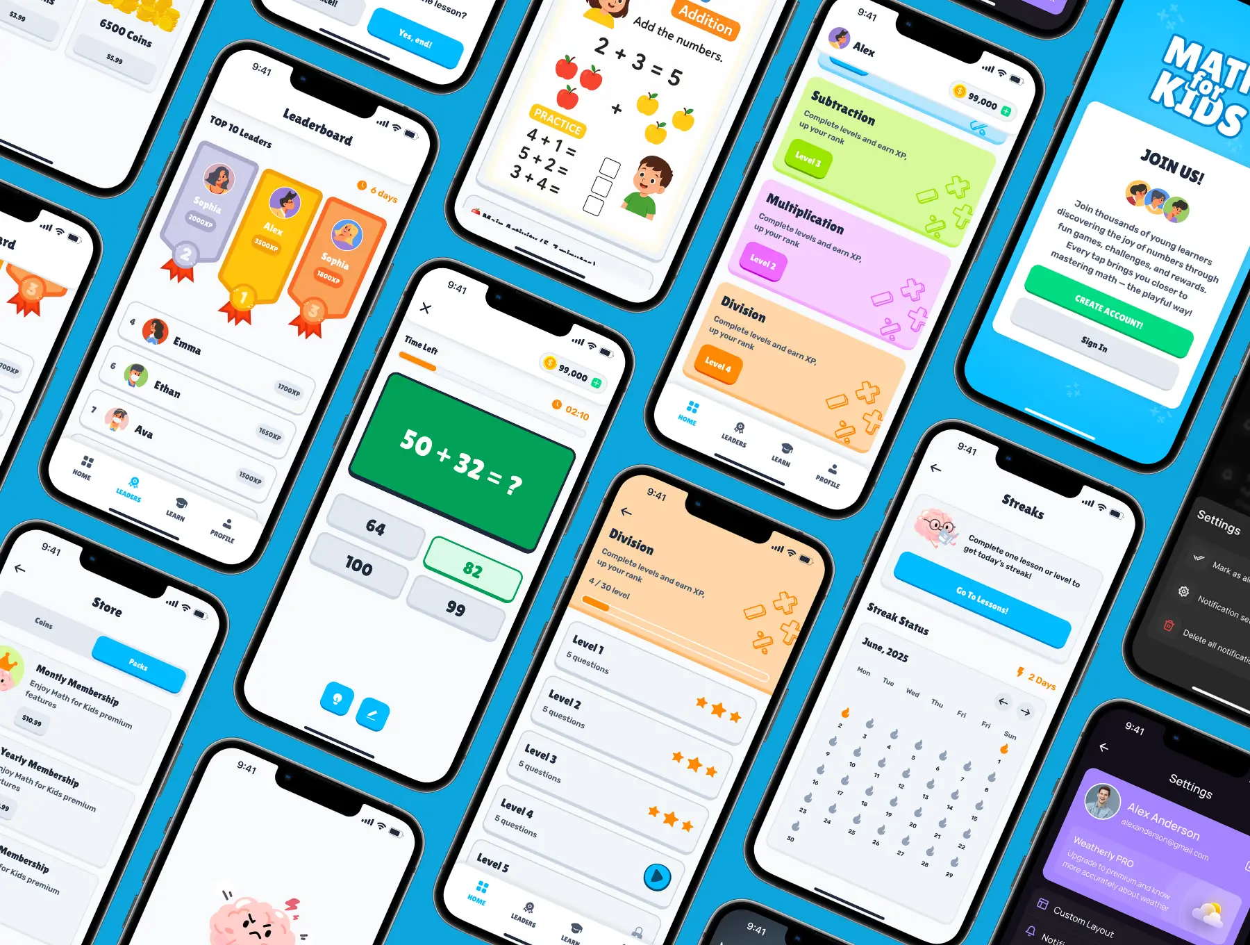 Math-Games-for-Kids-App-UI-Kit