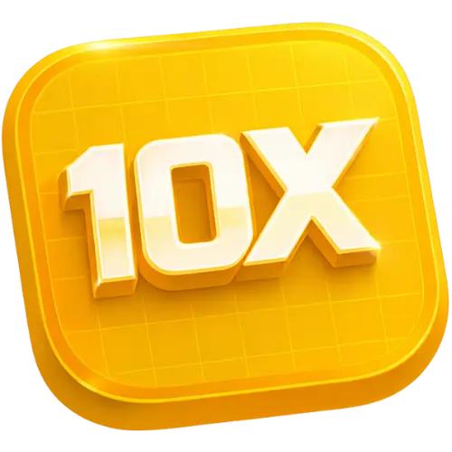 10X