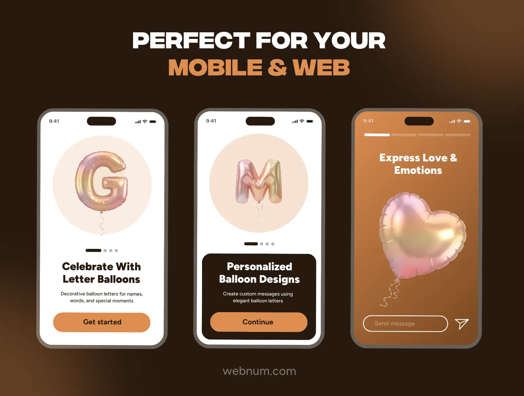 Balloon Letters 3D icons - Image 4