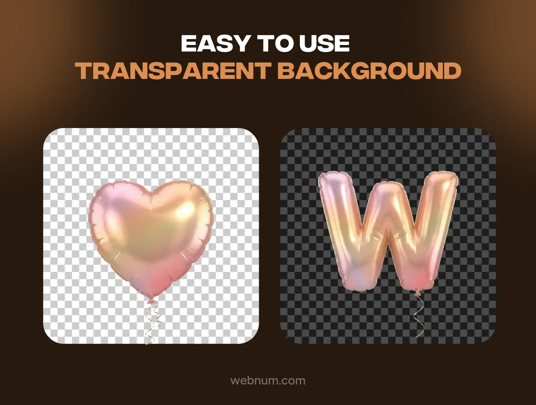 Balloon Letters 3D icons - Image 5