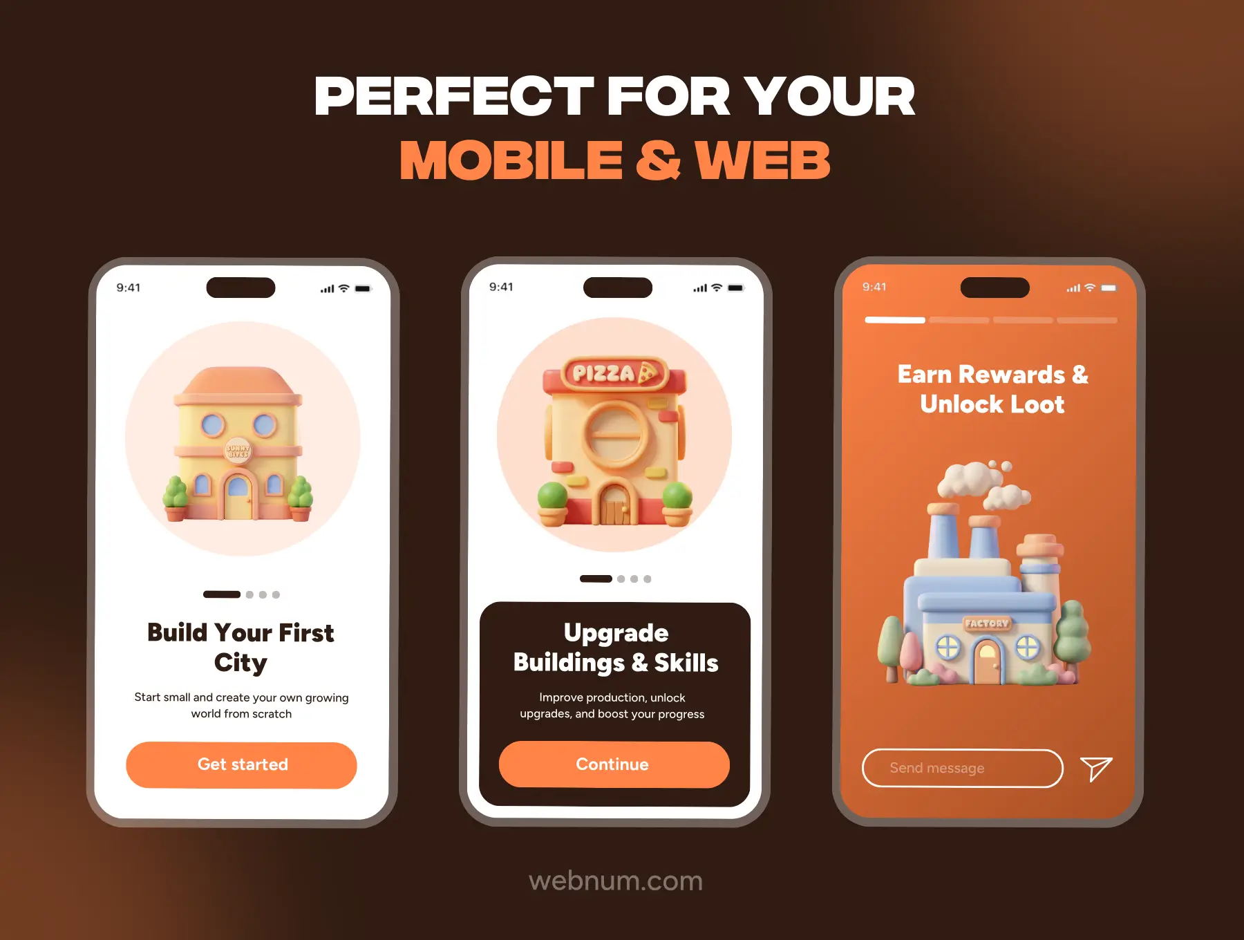 City Buildings 3D icons - Image 4