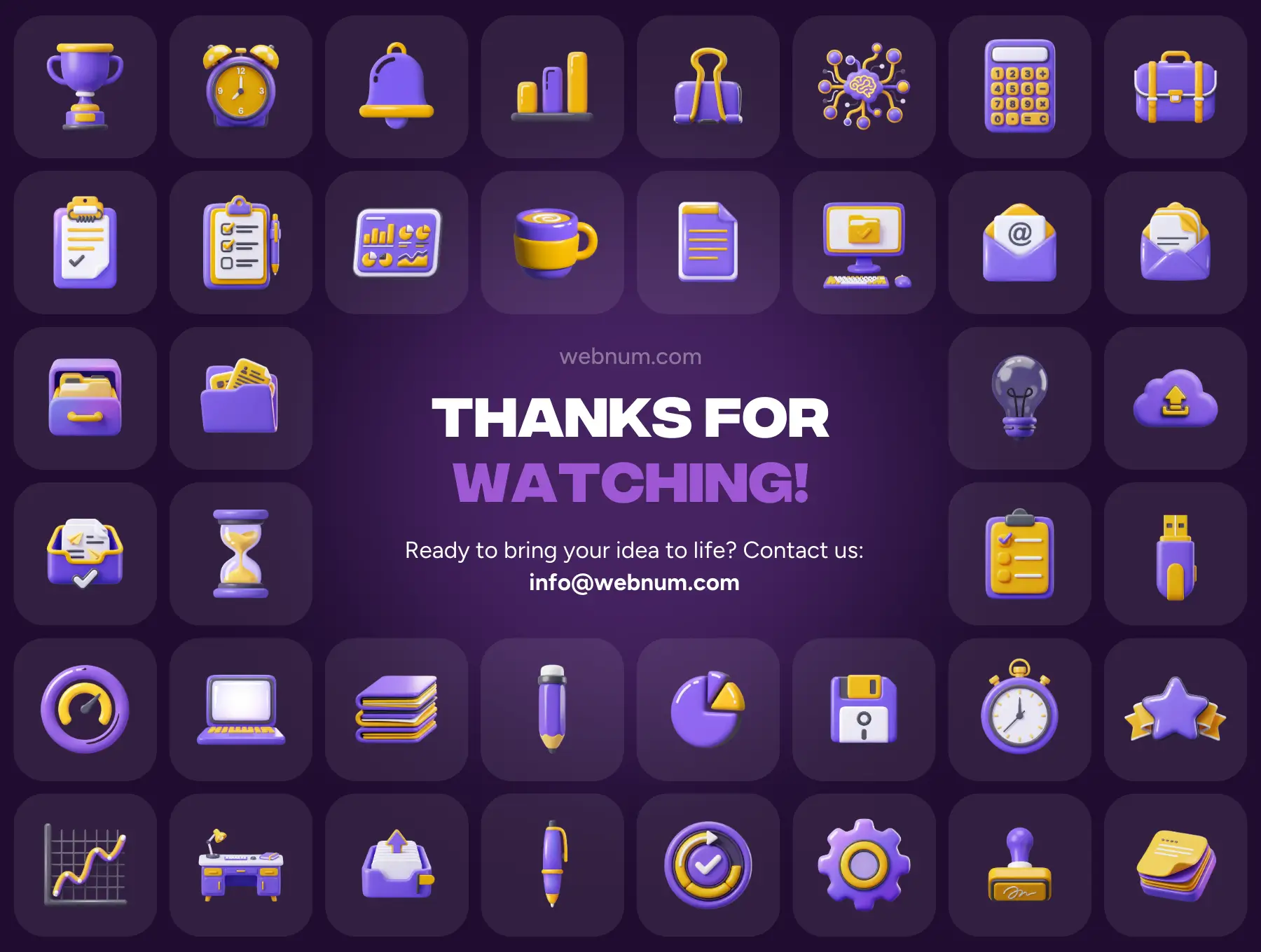 Daily Productivity 3D icons - Image 7