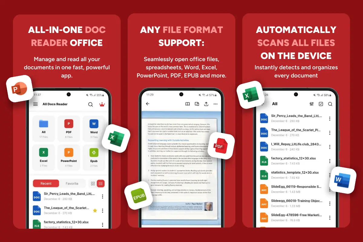 DocReader - All in One Document Reader App | Flutterflow - Image 2