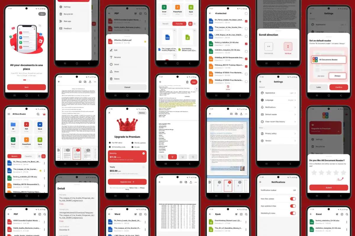 DocReader - All in One Document Reader App | Flutterflow - Image 3