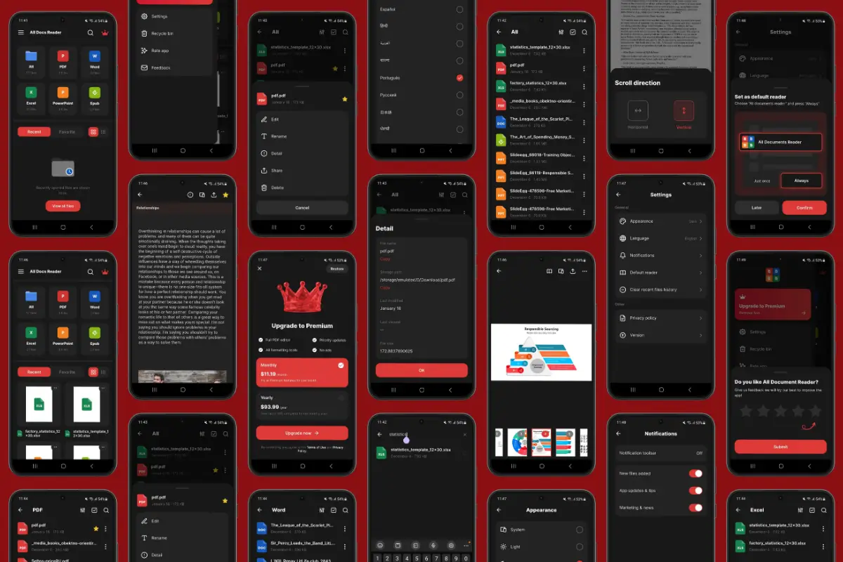 DocReader - All in One Document Reader App | Flutterflow - Image 4