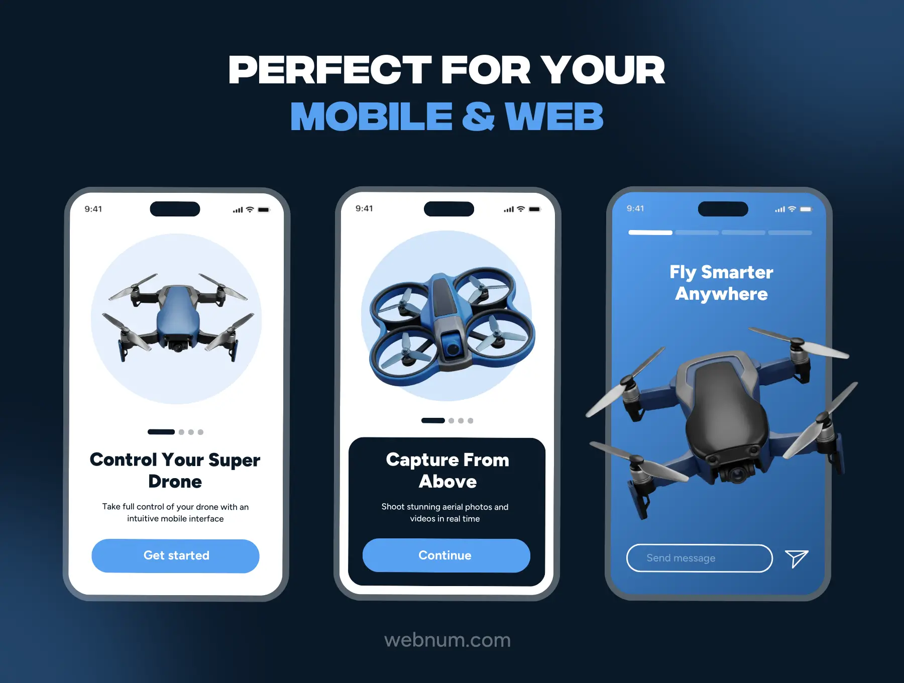 Drones 3D icons - Image 4