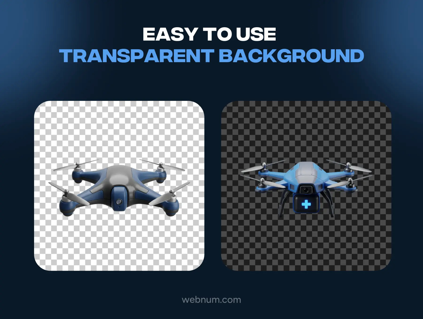 Drones 3D icons - Image 5