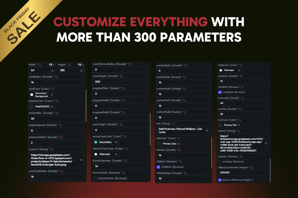 Flutterflow Audio Player Widgets V2 - Image 3