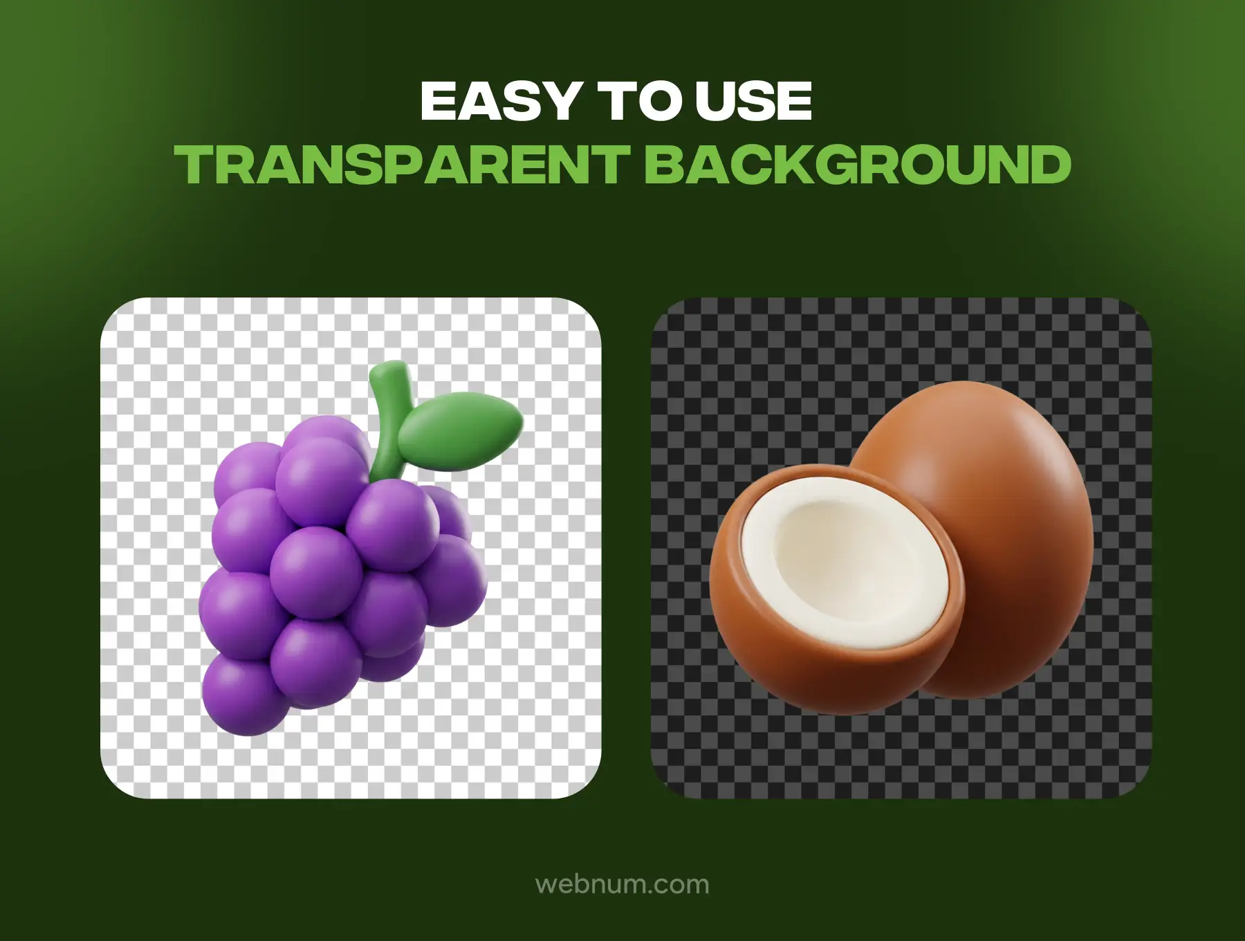 Fresh Fruits 3D icons - Image 5