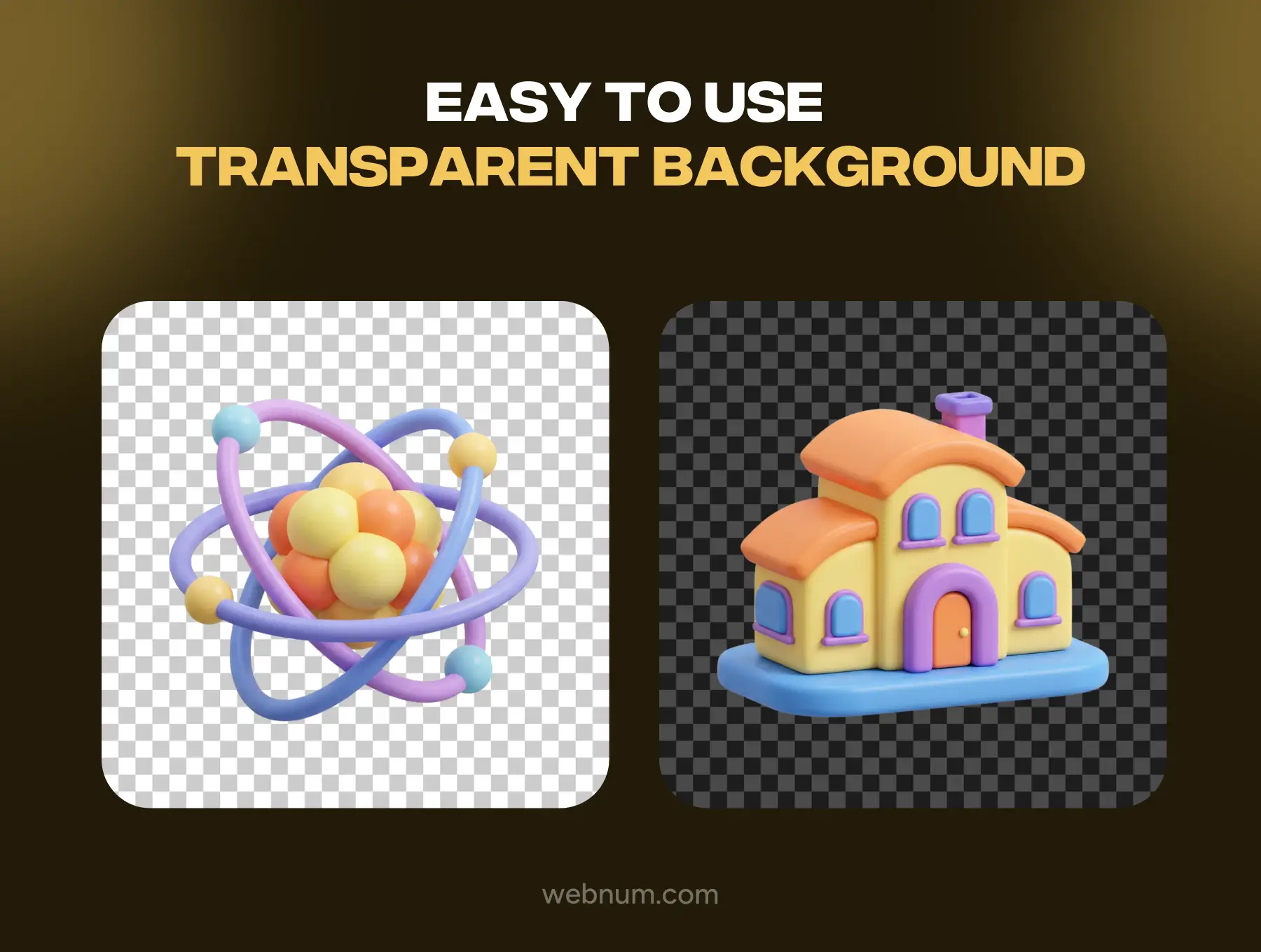 Kids Education 3D icons - Image 5