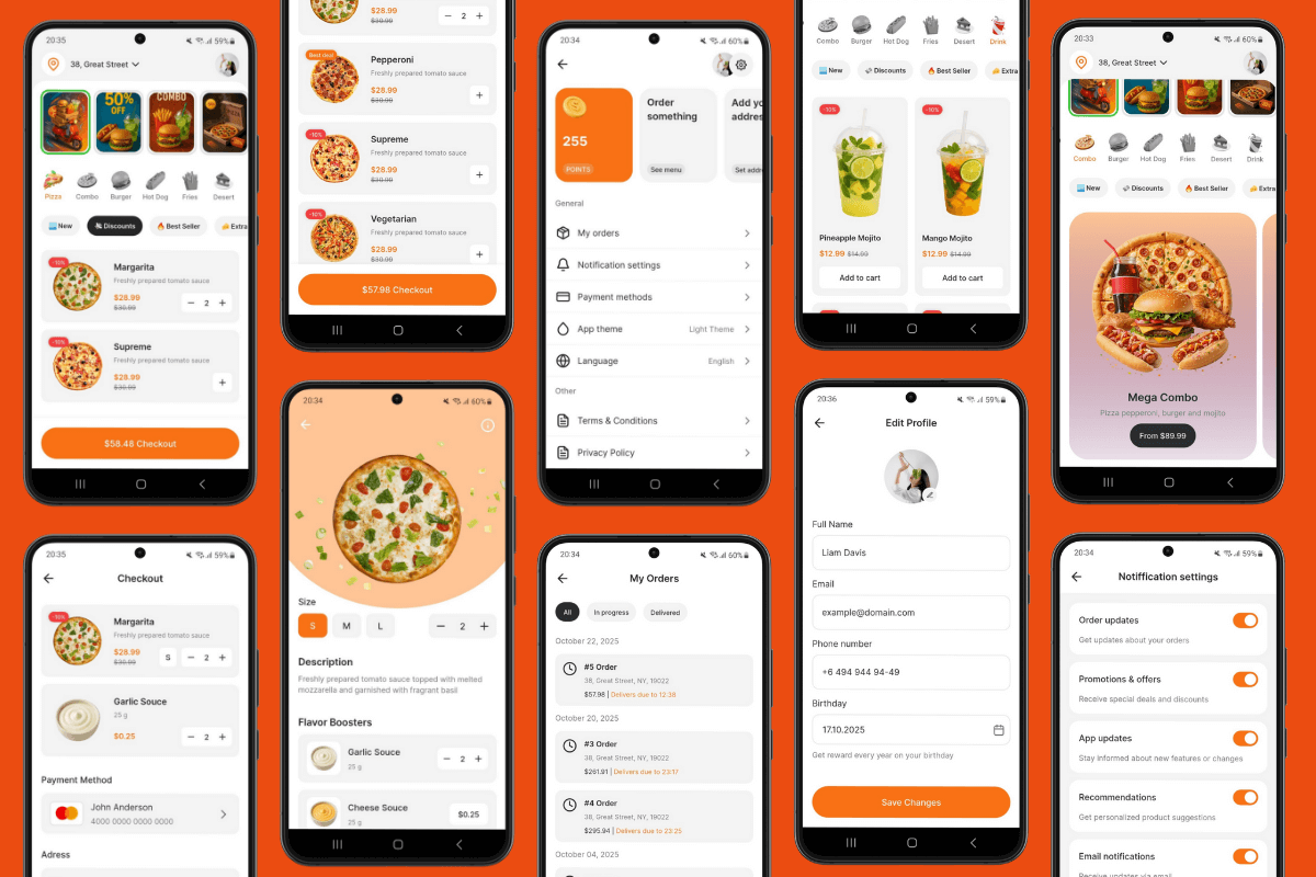 La Pizza - Food Delivery App 🍕 - Image 2