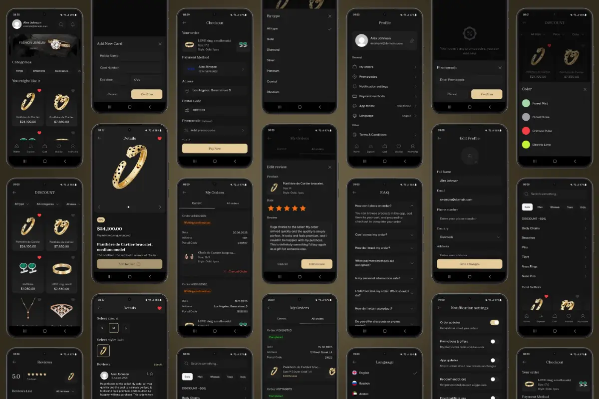 Lymara - Online Jewelry Store App - Image 2