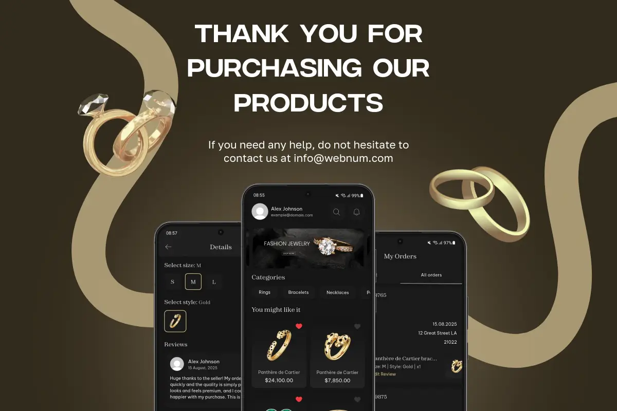 Lymara - Online Jewelry Store App - Image 3