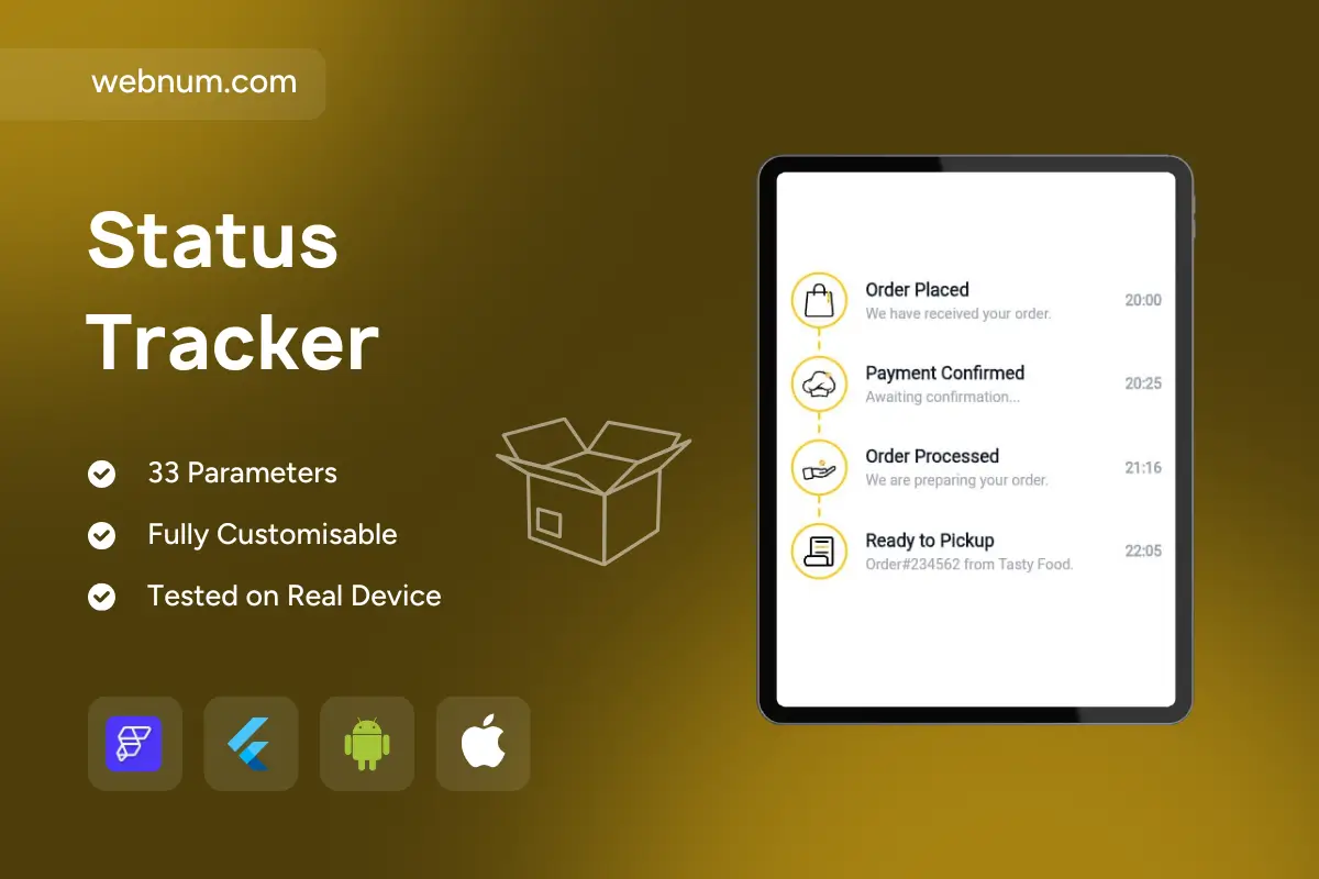 status-tracker-widget