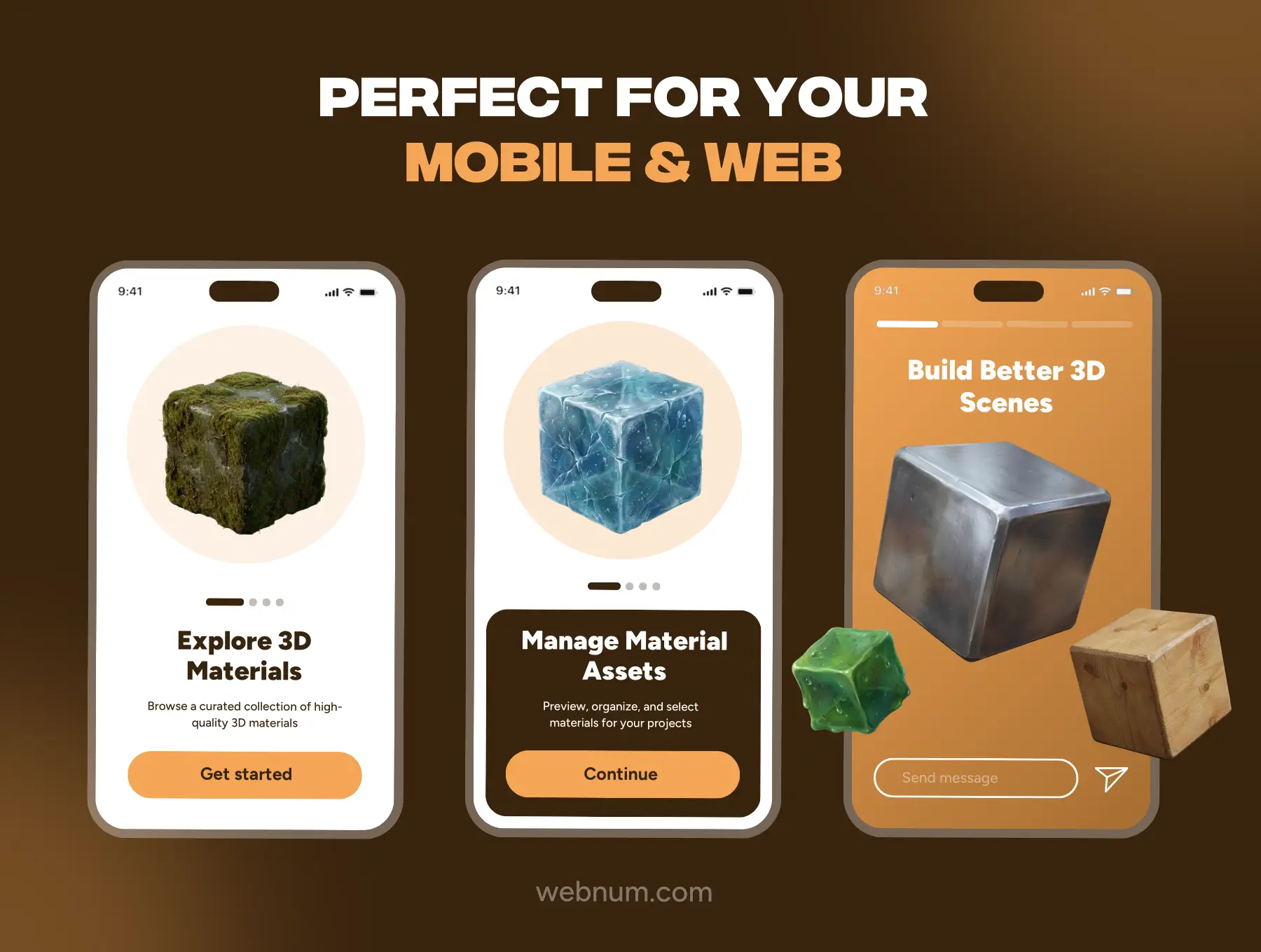 Texture Cubes 3D icons - Image 4