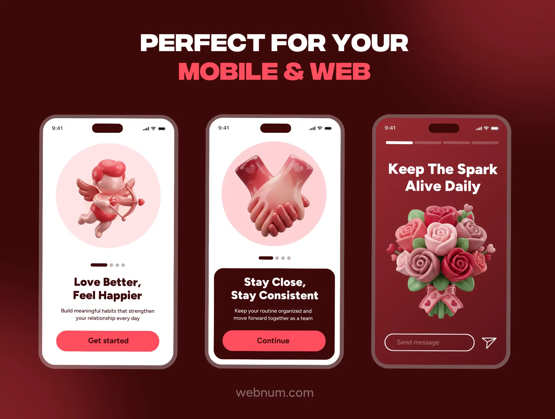 Valentines Day 3D icons - Image 4