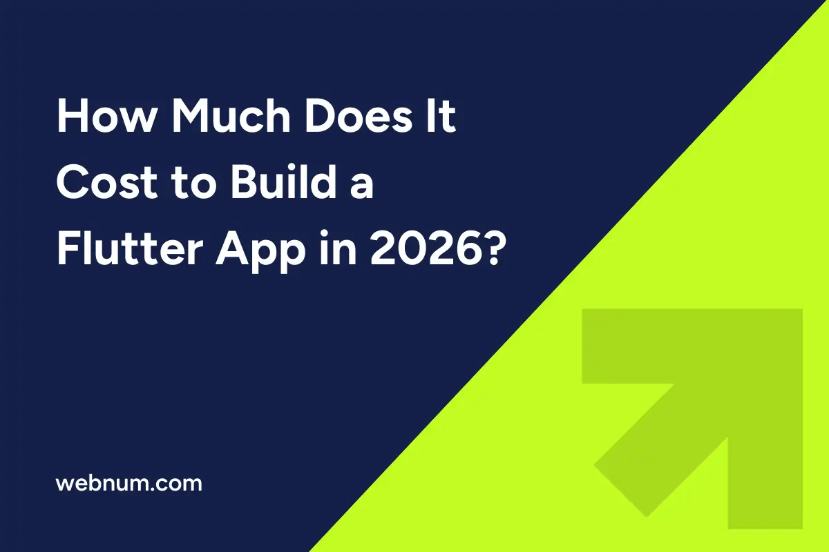 How Much Does It Cost to Build a Flutter App in 2026?